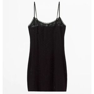 POINTELLE SEAMS DRESS